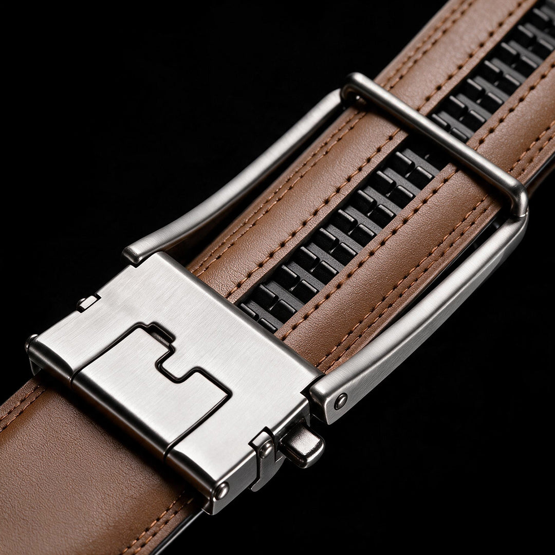 THE CLASSIC BELT -  COGNAC