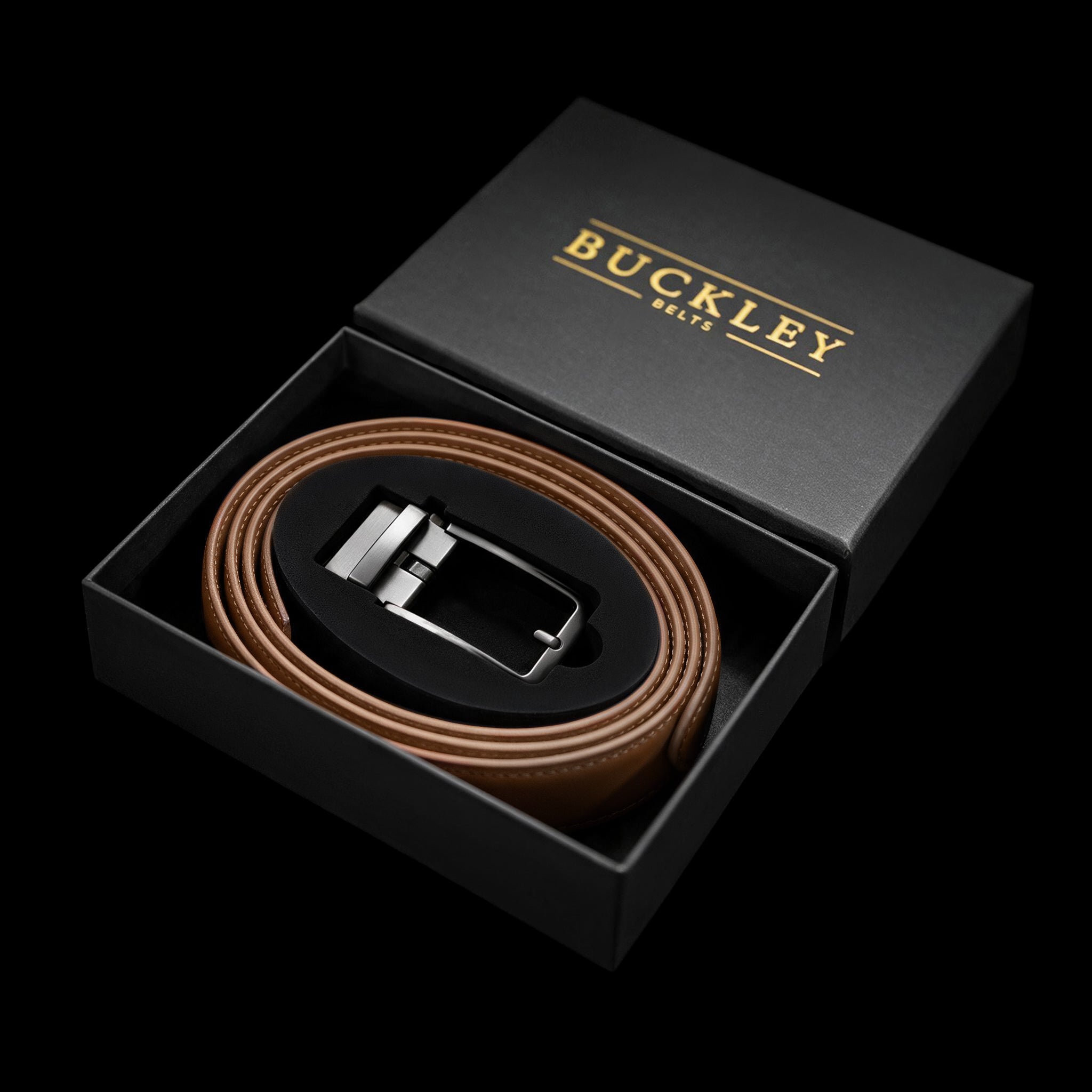 THE CLASSIC BELT -  COGNAC