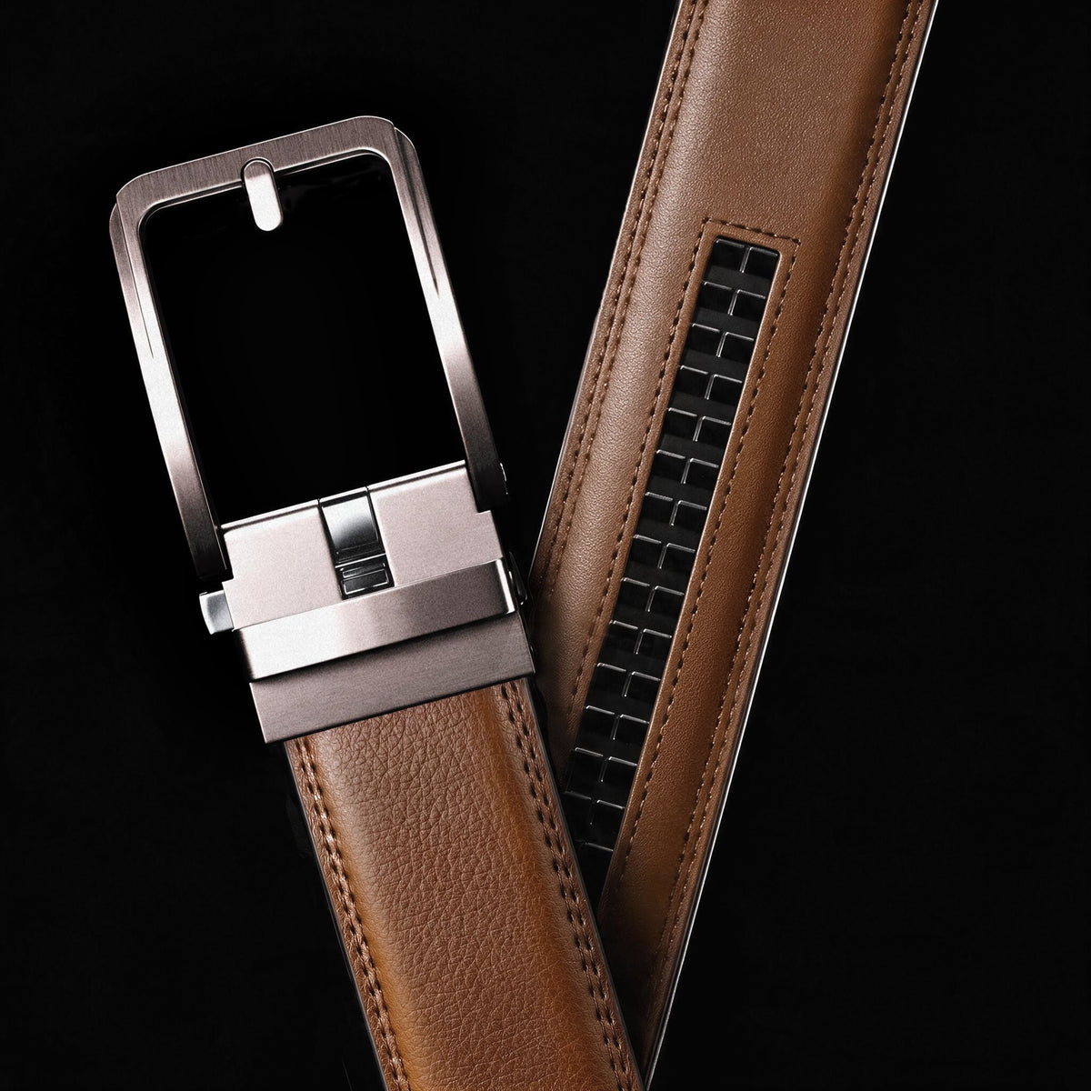 THE CLASSIC BELT -  COGNAC